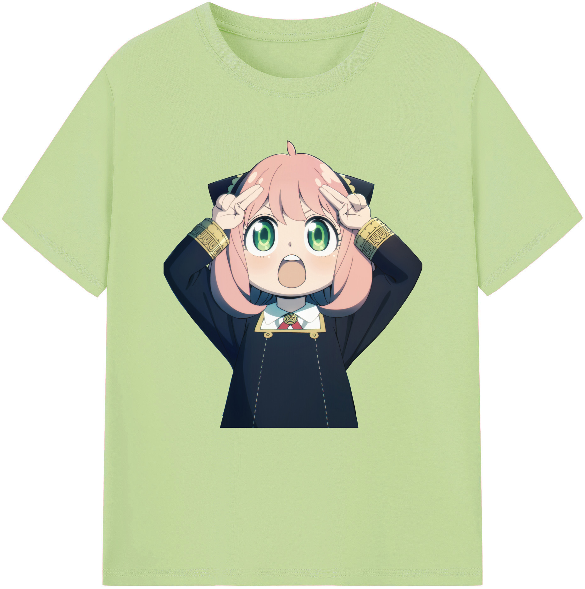 （画像用） SPY×FAMILY间谍家家酒 綿100％半袖Tシャツ（フロントプリント）